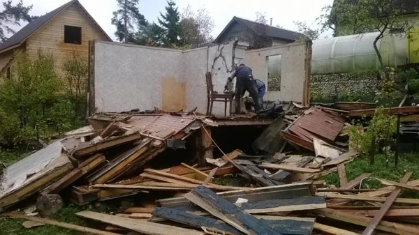 Фото сломаем старое и построим новое