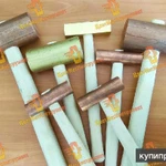 Фото №10 Молоток медный 2,0 кг (2000гр) с деревянной ручкой