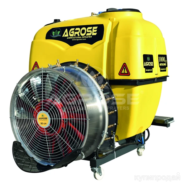 Фото Навесной садовый опрыскиватель с вентилятором 90см-1000л- FJB GROUP LLC