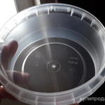 Фото №5 Одноразовая посуда, банка круглая ( контейнер) 500 мл.