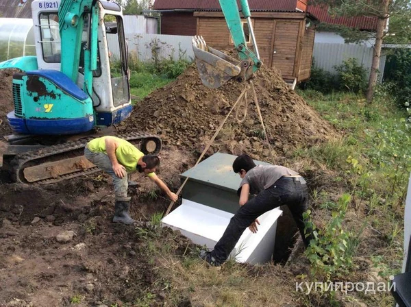 Фото Монтаж септика под ключ