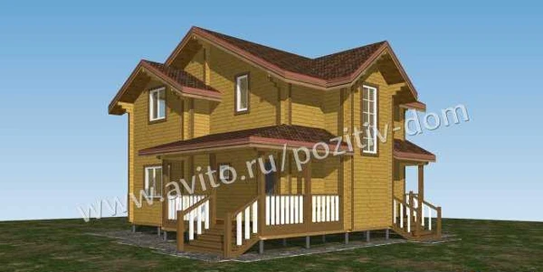 Фото Построим дом 120м2 для жизни из проф бруса