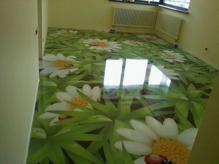 Фото Наливные Зd полы