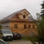 Строительство домов из дерева, кровельные работы