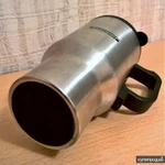 Фото №3 Термо кружка нержавеющий корпус резиновое донышко, для спец. отверстий в авто