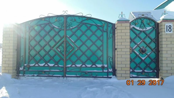 Фото Кованые ворота