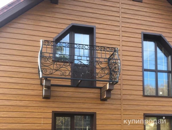 Фото Балкон кованый