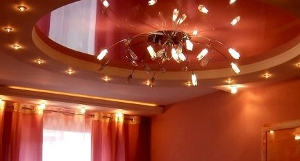 Фото Натяжные потолки