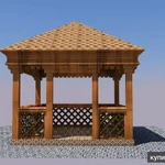 Фото №6 Беседки садовые и дачные