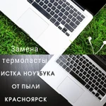 Ремонт ноутбуков, компьютеров, монтаж сетей, выезд на дом в Красноярске