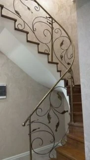 Фото Лестницы, перила кованые и сварные