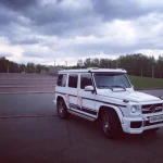 Mercedes G55 (Мерседес Джи 55) белый