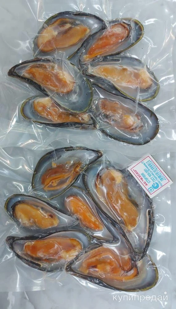 Свежие замороженные охлаждении морепродукты