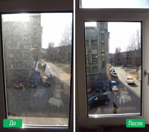 Фото Мойка окон