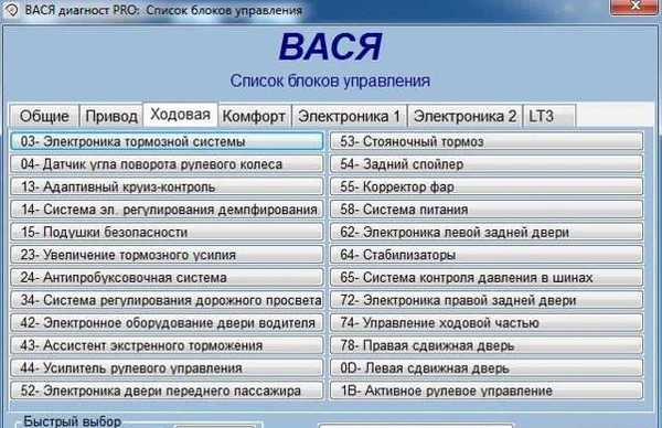 Фото Диагностика автомобилей концерна VAG