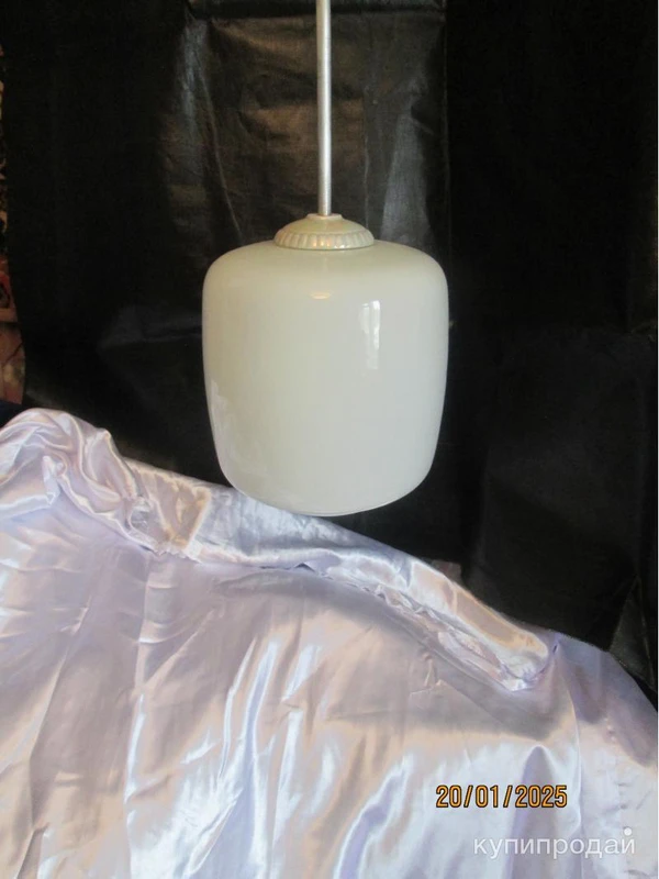 Фото плафон молочное стекло 50 х годов