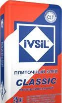 Фото Клей плиточный ivsil classic