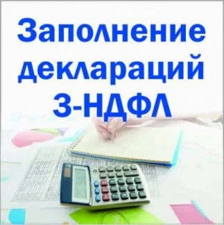 Фото Заполнение декларации 3-ндфл и на госслужбу.
