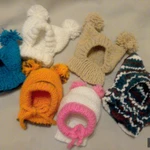 Фото №12 Вязаные шапочки для Ваших любимцев.