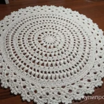 Фото №3 Вязаные салфетки для декора