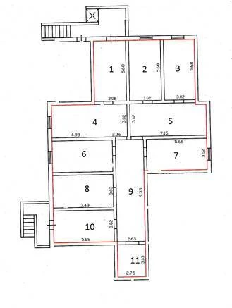 Фото Помещение свободного назначения, (цоколь, 2-ва входа) 200 м²