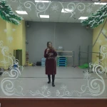 Фото №7 Роспись окон, стен