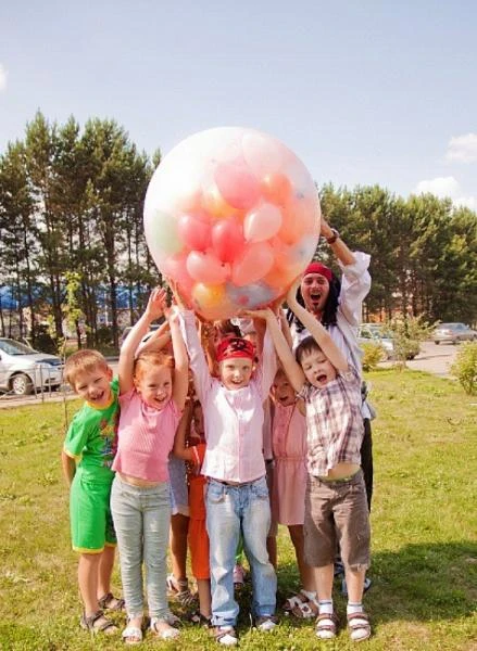 Фото Шар - сюрприз на день рождения в Рязани