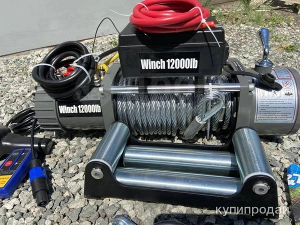 Фото Лебедка на УАЗ или Эвакуатор (трос сталь) 5,5 тонн