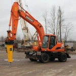 Аренда гидромолота: Doosan 180