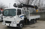 фото Самопогрузчик манипулятор Hyundai HD 120 с КМУ Hiab 160T