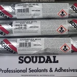 Фото №3 Герметик полиуретановый SOUDAL Soudaflex 40 FC 600 мл черный серый коричневый