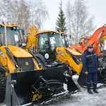 Аренда экскаватор погрузчик jcb 3сх с гидромолотом