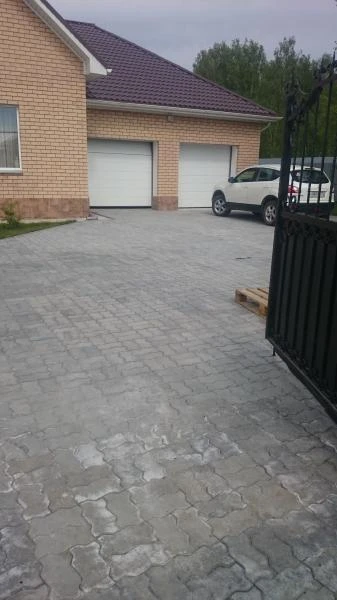 Фото Асфальтирование и укладка тротуарной плитки 