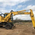 Услуги экскаватора полноповоротного Komatsu 160