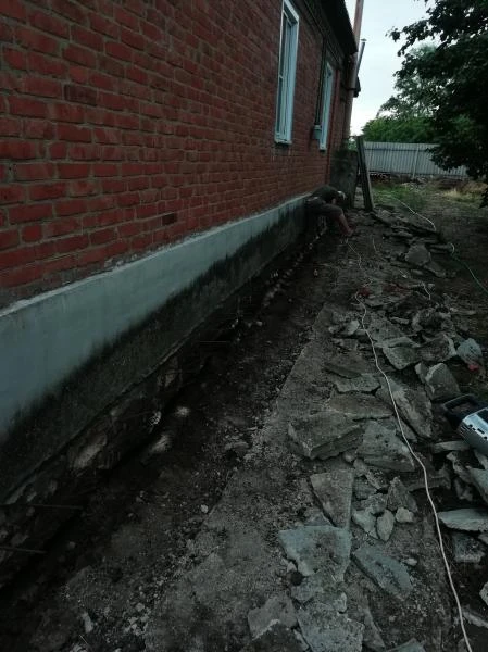 Фото устройство фундаментов, бетонирование дворов, демонтаж