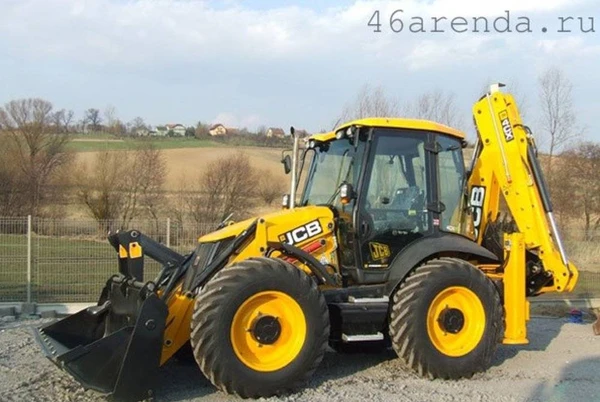 Фото Сдаю в аренду экскаватор-погрузчик JCB в Курске