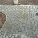 Фото №2 Укладка тротуарной плитки, брусчатки,дренаж
