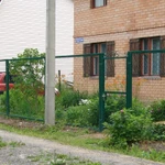 Фото №3 Установка заборов из сетки рабицы
