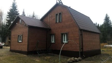 Фото Отделка фасада, монтаж сайдинга, блок-хауз, имитац