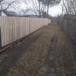 Заборы из дерева рабицы профлиста хозблоки пристрои договор