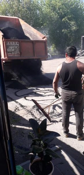 Фото Укладка асфальта