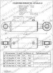 фото Гидроцилиндр стрелы ЭО-2628, 2629, Борэкс, ЦГ-110.56х900.11
