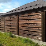 Фото №7 Заборная доска каменная древесина