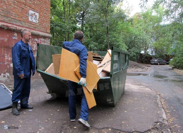 Фото Вывоз и уборка мусора разнорабочие грузчики.