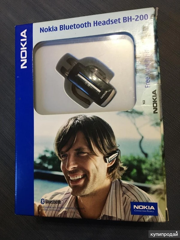 Фото Nokia BH-200 - Bluetooth-гарнитура