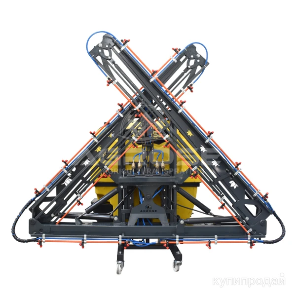 Фото Навесной полевой опрыскиватель с гидравлическим подъемником 15м-1200л- FJB