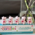 Фото №4 Красивые свечи для вашего тортика