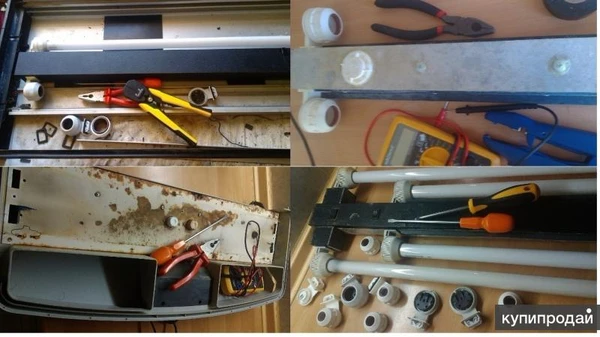 Фото Ремонт крышек для аквариума Jebo San-San