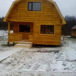 Фото №3 Дома, бани из профилированного бруса 