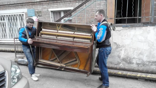 Фото перевозка пианино фортепиано грузчики 